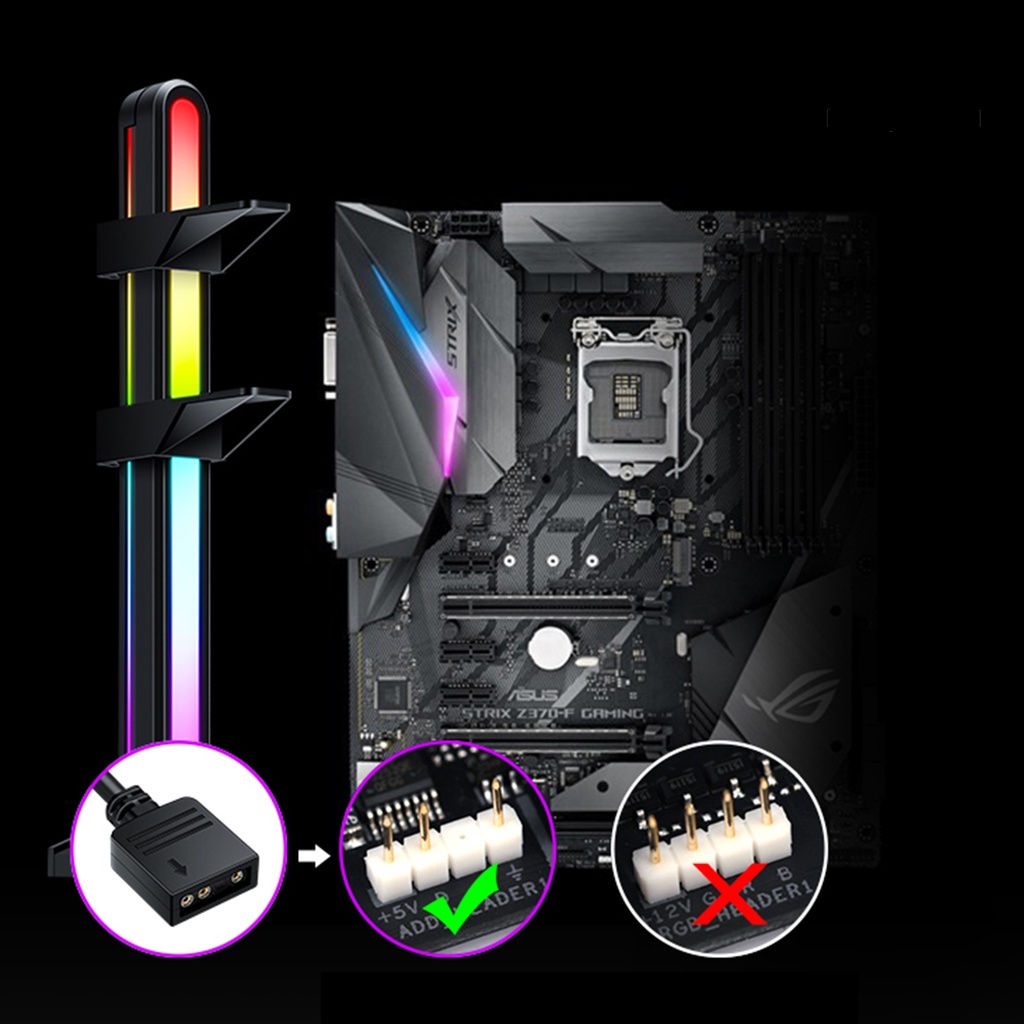 Giá Đỡ Card Đồ Họa Argb Có Thể Điều Chỉnh Kèm Đế Từ Tính Cho Pc Ốp | BigBuy360 - bigbuy360.vn