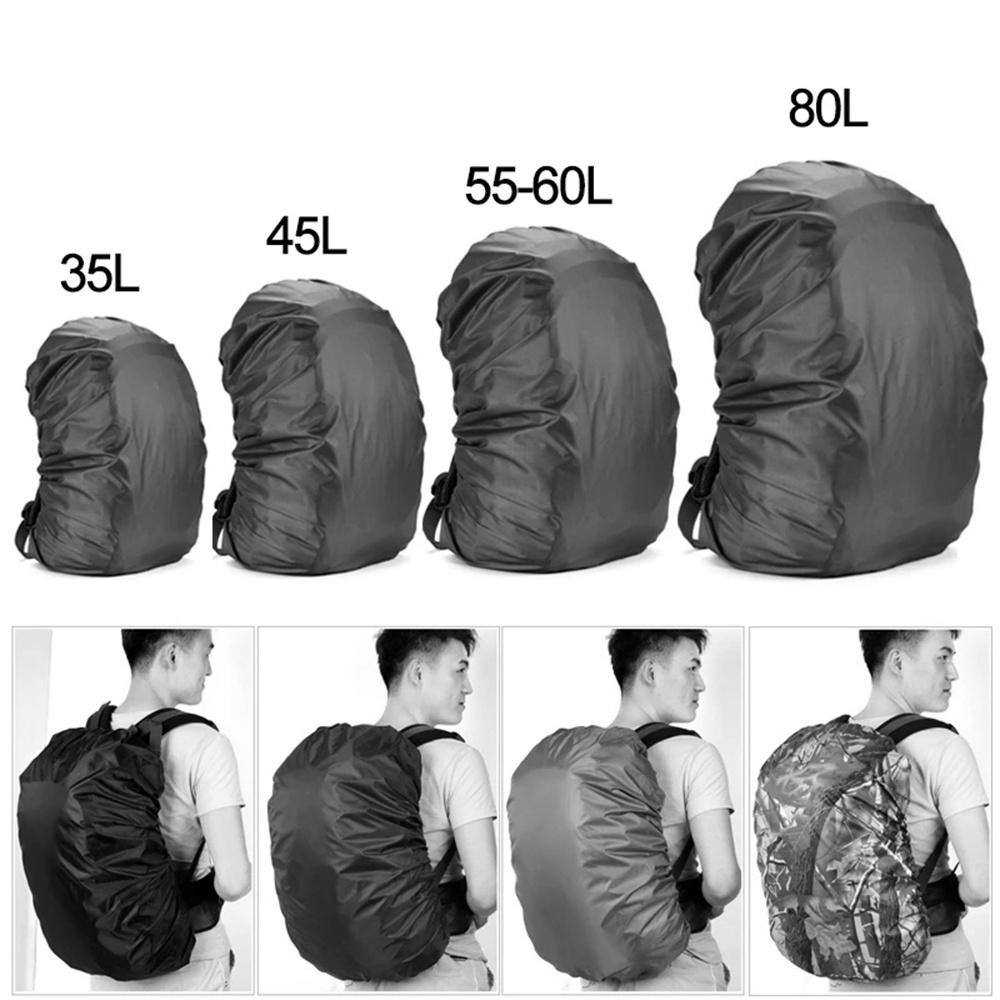 Vỏ Bọc Balo Chống Thấm Nước Mưa 35-80L Tiện Dụng Mang Theo Du Lịch Cắm Trại
