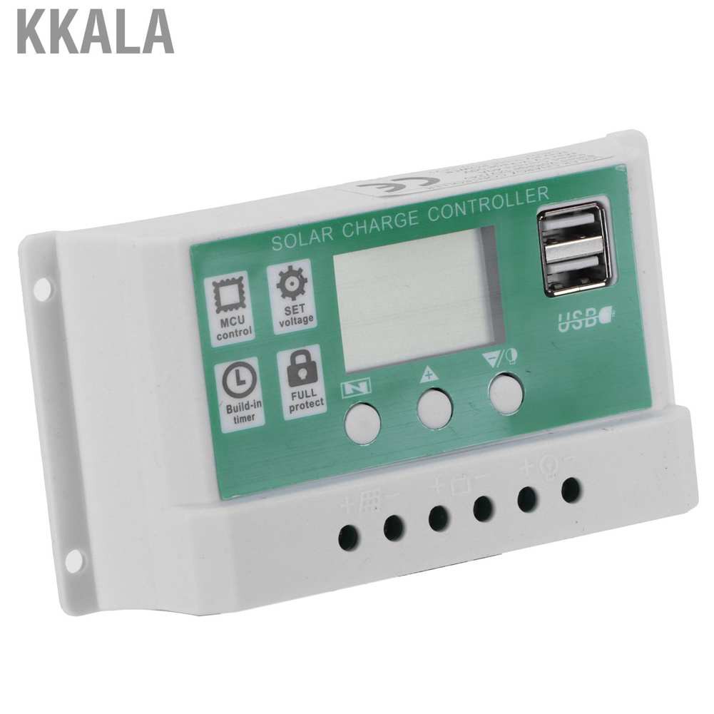 Bộ Điều Khiển Sạc Năng Lượng Mặt Trời 40a 12v 24v Mppt Màn Hình Lcd