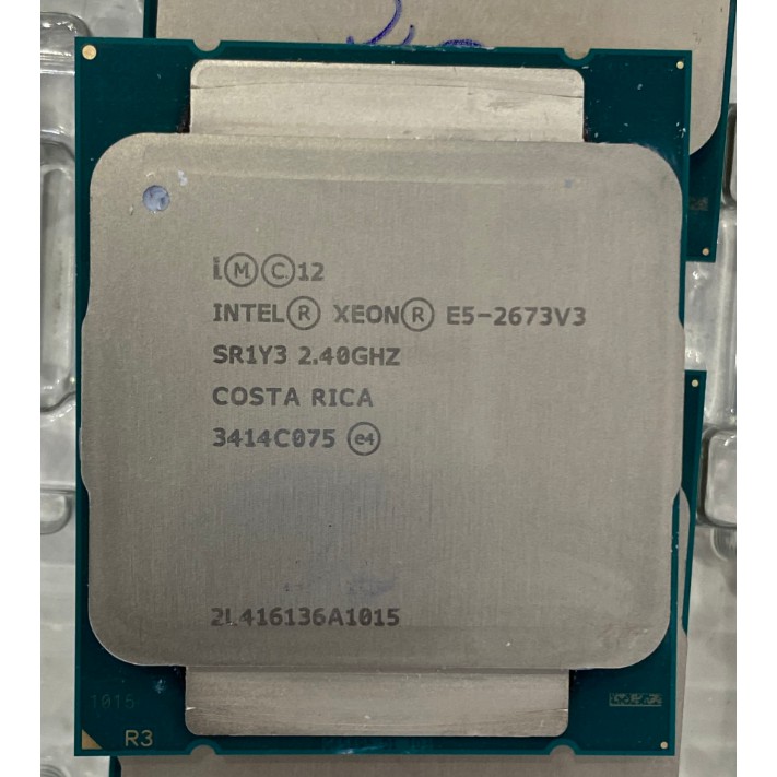 CPU Intel Xeon E5-2673v3 2.4 GHz / 30MB / 12 Core / 24 Thread / Socket 2011-3