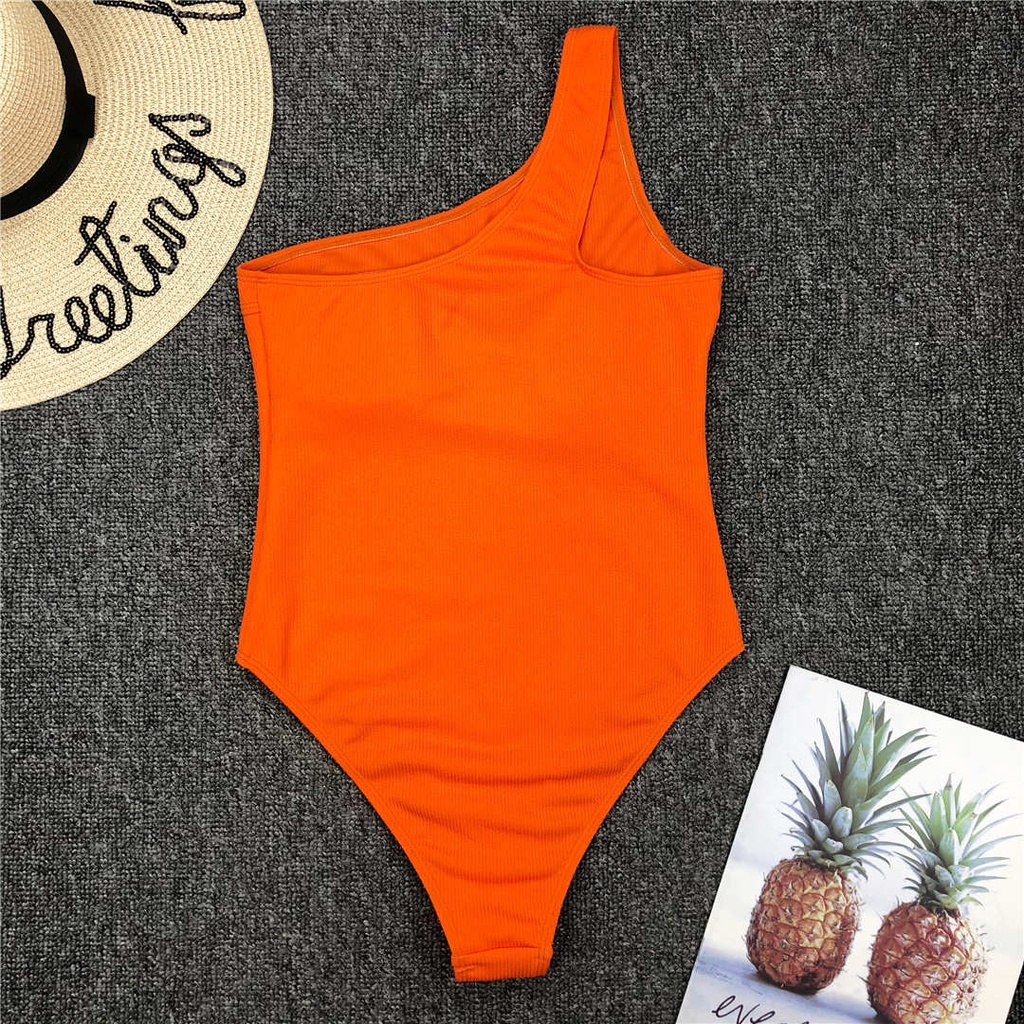 Mới Đồ Bơi Một Mảnh Trễ Vai Có Miếng Đệm Quyến Rũ Dành Cho Nữ