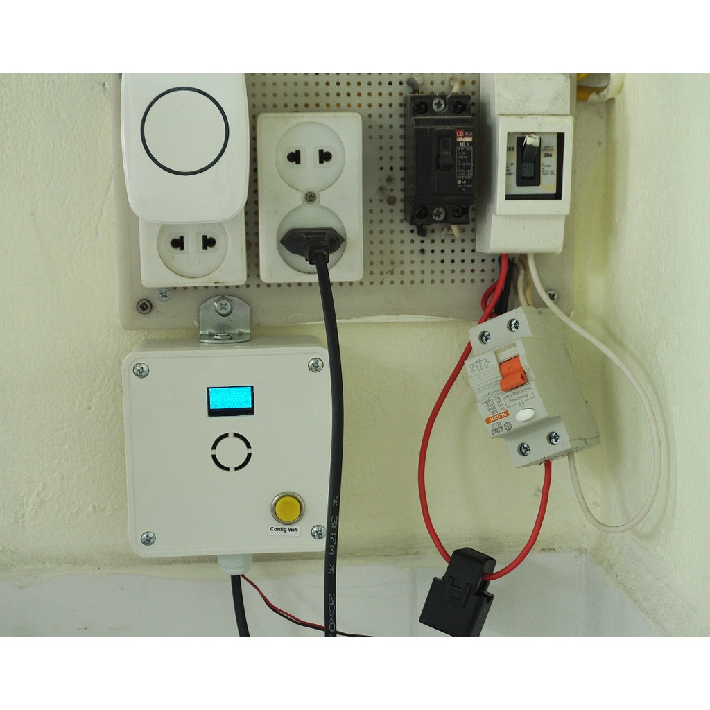 Công tơ điện tử 1 Pha WiFi 4E Projects Giám sát thông minh