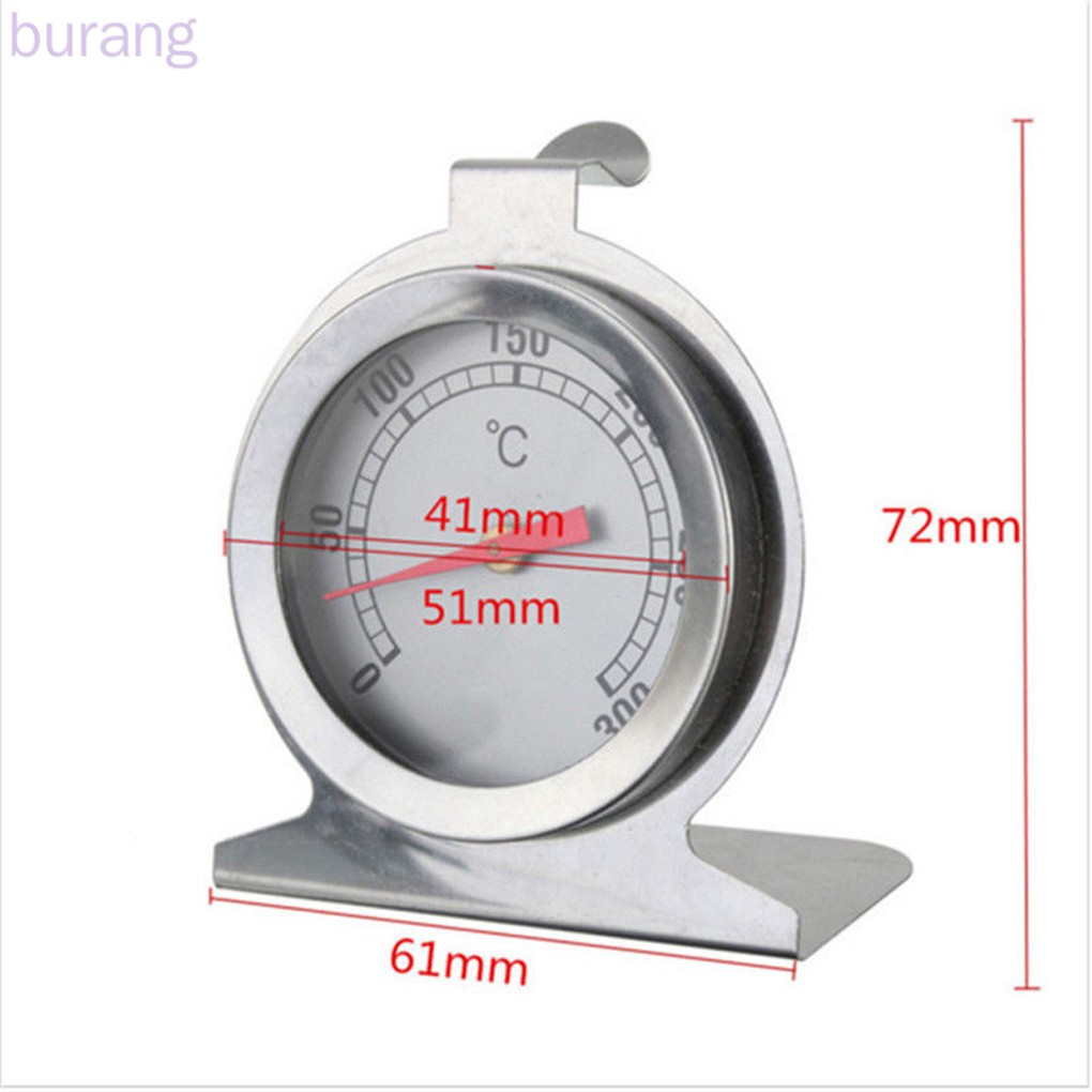 Nhiệt Kế Bằng Thép Không Gỉ Tiện Dụng Cho Lò Nướng
