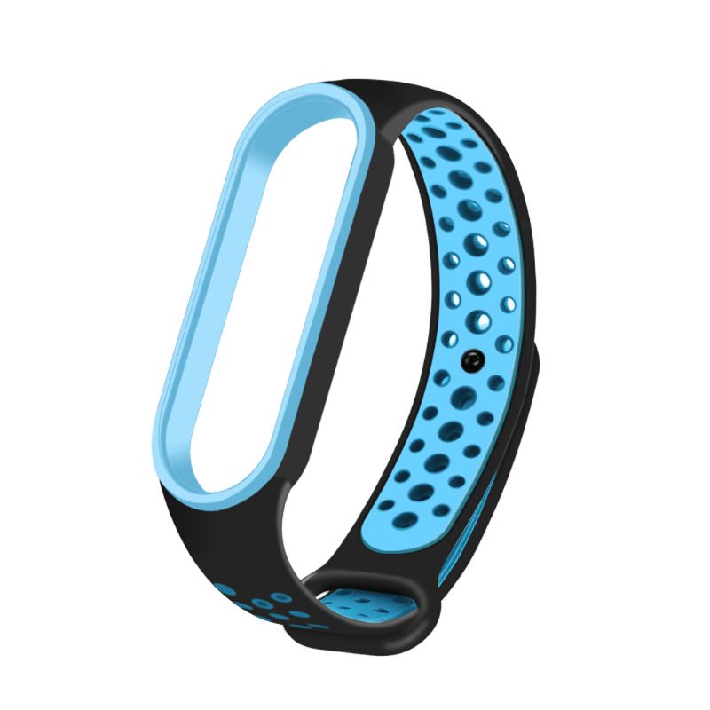 Dây Đeo Thay Thế Chất Liệu Silicon Màu Trơn Cho Xiaomi Mi Band 5