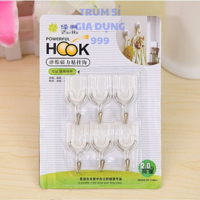 COMBO 6 MÓC DÁN TƯờNG RỜI TỪNG CÁI DÁN SIÊU CHẮC