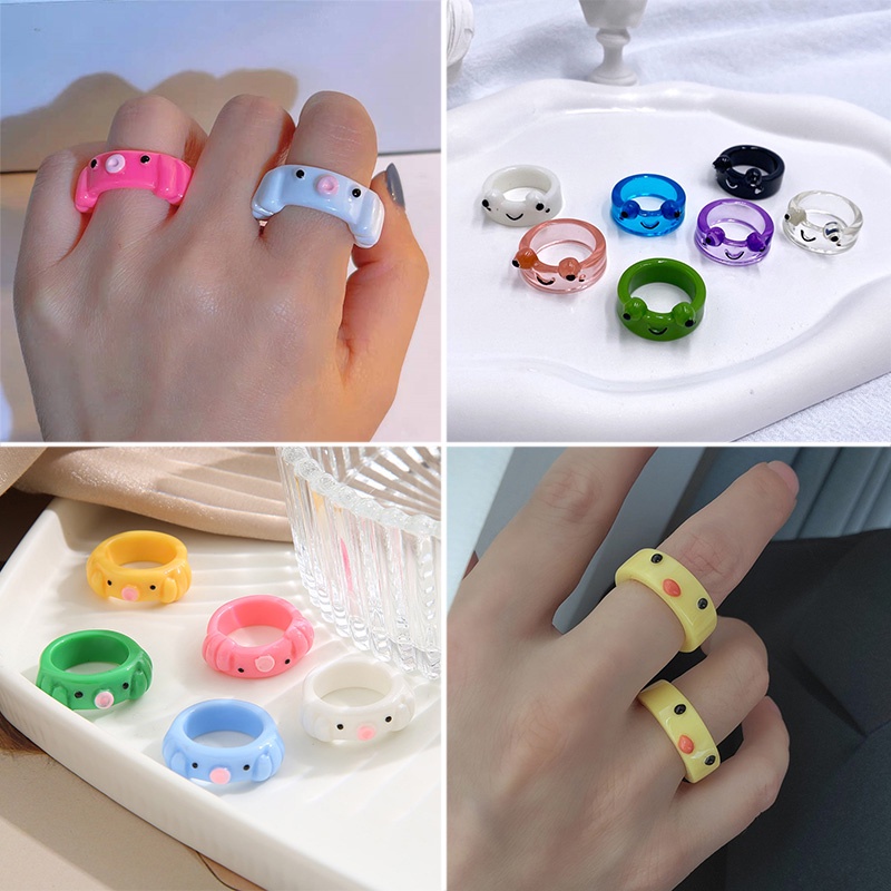 Nhẫn Hình Hoạt Hình Thời Trang Cho Nữ