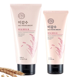 Sữa rửa mặt THE FACE SHOP tạo bọt làm sạch sáng da nước gạo