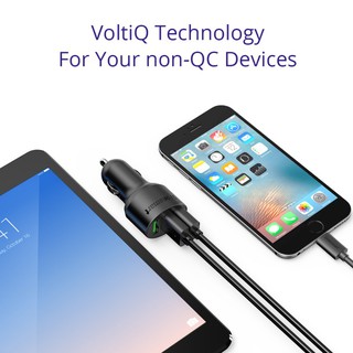 Sạc ô tô Tronsmart QC 3.0 C3PTA - 3 cổng, 42W
