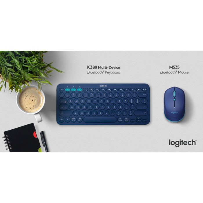 Bàn Phím Bluetooth Logitech K380 Multi Device - Không Dây Kết Nối Cùng Lúc 3 Thiết Bị - Hàng Chính Hãng Bảo Hành 1 Năm