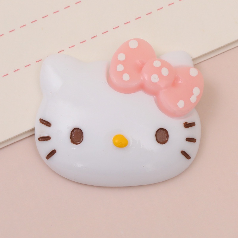 Phụ Kiện Trang Trí Ốp Điện Thoại Hình Kuromi Xinh Xắn Dễ Thương