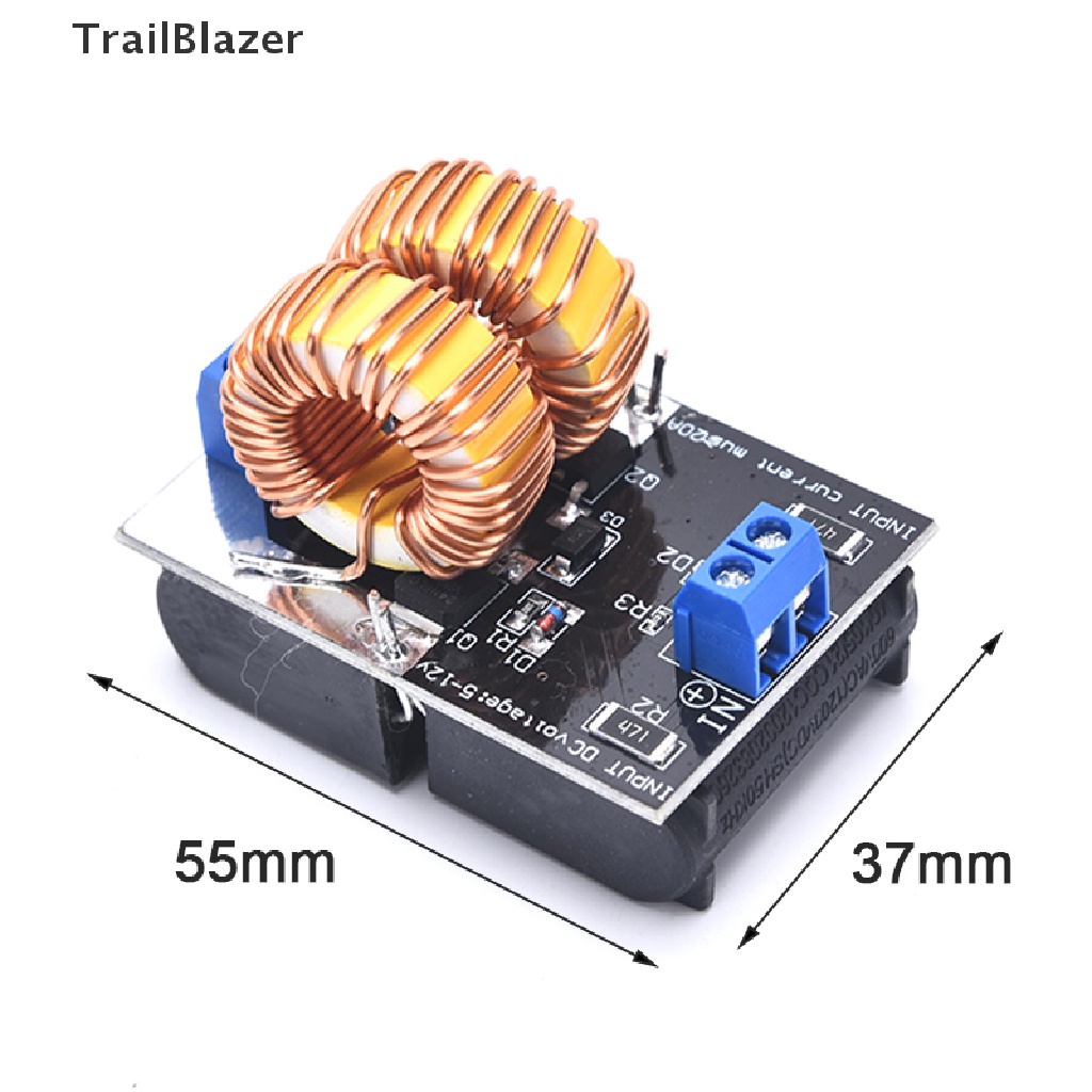 Tbvn Mini ZVS Induction Heating Board Flyback Driver Heater DIY Cooker Ignition Coil Jelly