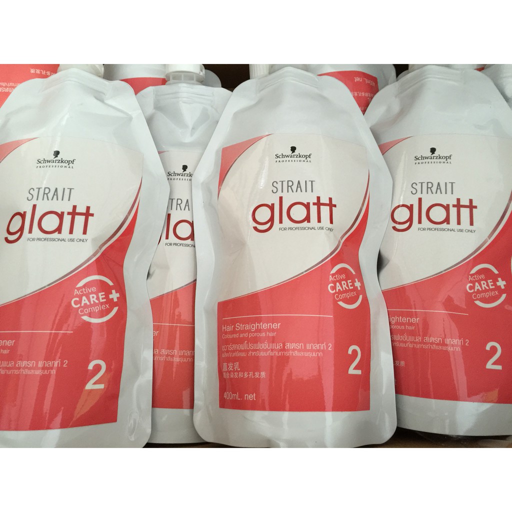 Thuốc uốn duỗi tóc Schwarzkopf Glatt Thái 400ml ( KHÔNG THUỐC DẬP