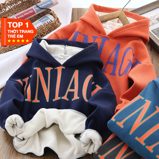 Áo khoác bé trai gái áo nỉ hoodie cho trẻ em từ 6-65KG size đại VINTAGE