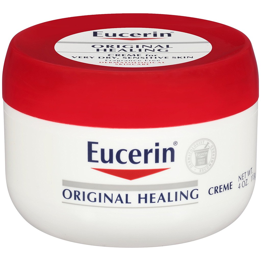 Kem giữ ẩm cho da khô nứt nẻ Eucerin Original Healing Rich Creme 113g
