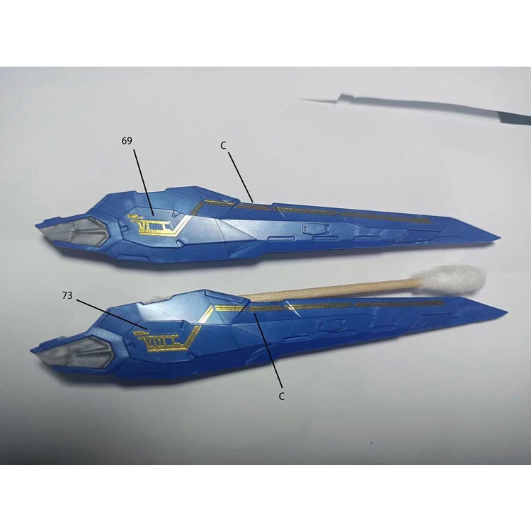 Nhãn Dán Nước Cân Bằng Cao Cấp Amax Studio MB Attack Free  Màu Xanh Dương Linh Hồn