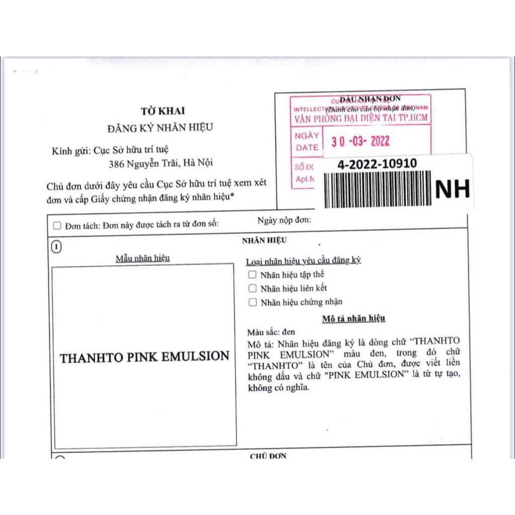 [Chính hãng] Kem Má Hồng Thanh Tô Cosmetics Pink Emulsion