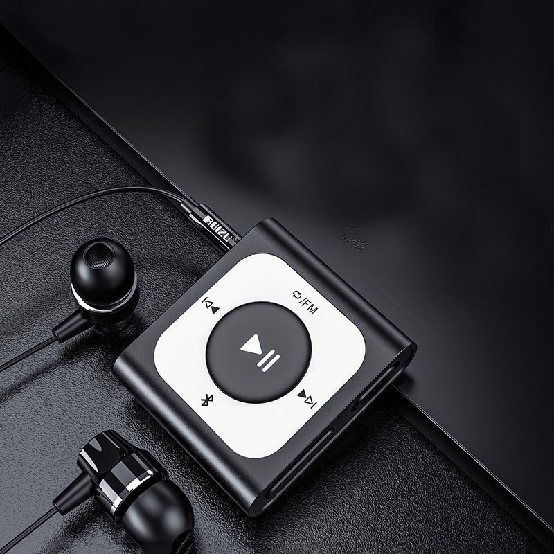 Máy Nghe Nhạc Thể Thao Nhỏ Gọn, Có Bluetooth Ruizu X66 - Hàng Chính Hãng