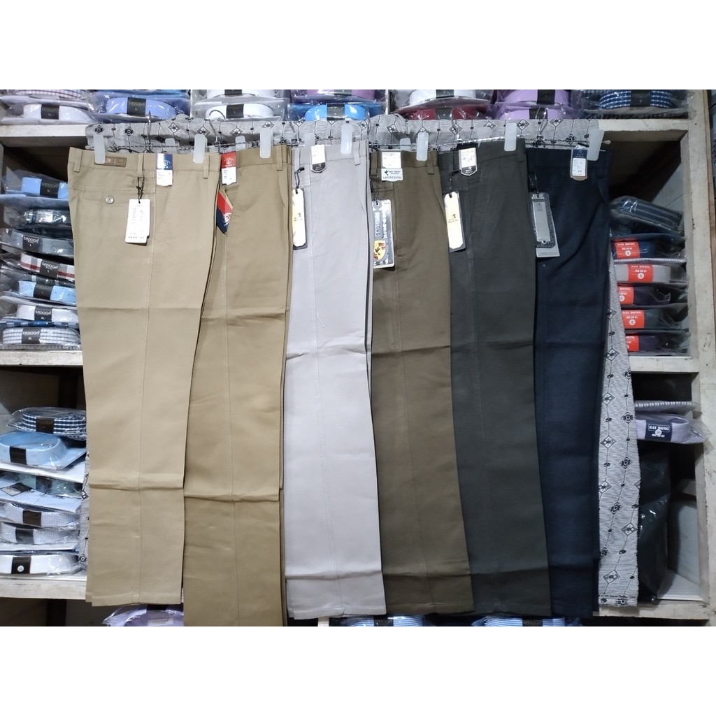 Quần Thô Suông Nam Trung Tuổi Cao Cấp