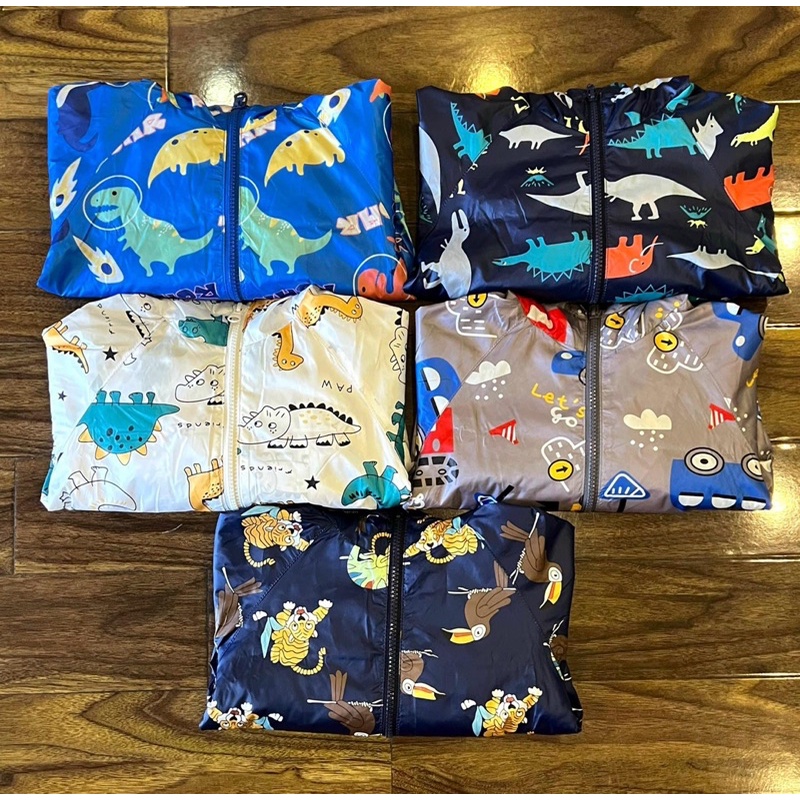 Áo khoác Gió Z.R lót nỉ xuất sịn cho bé