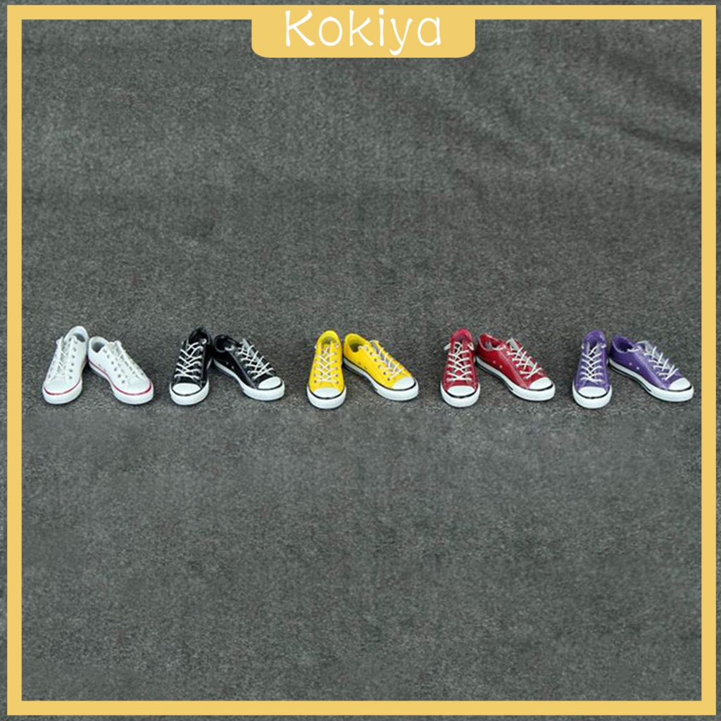 Giày Thể Thao Cao Su Tỉ Lệ 1 / 6 Cho Mô Hình Nhân Vật Nữ 12 ''