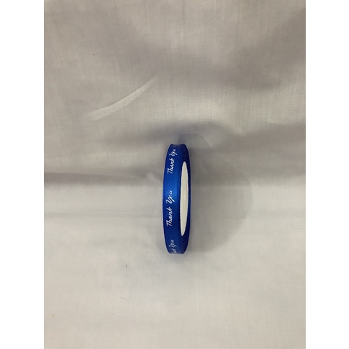 Ruy băng lụa 1 cm chữ "THANK YOU" đủ màu/cuộn