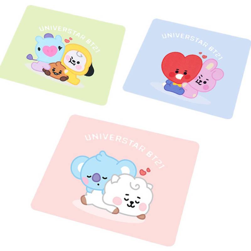 Miếng lót chuột tốc độ cao hình nhóm nhạc Kpop BTS BT21 chống thấm nước xinh xắn tiện dụng tại nhà/văn phòng | BigBuy360 - bigbuy360.vn