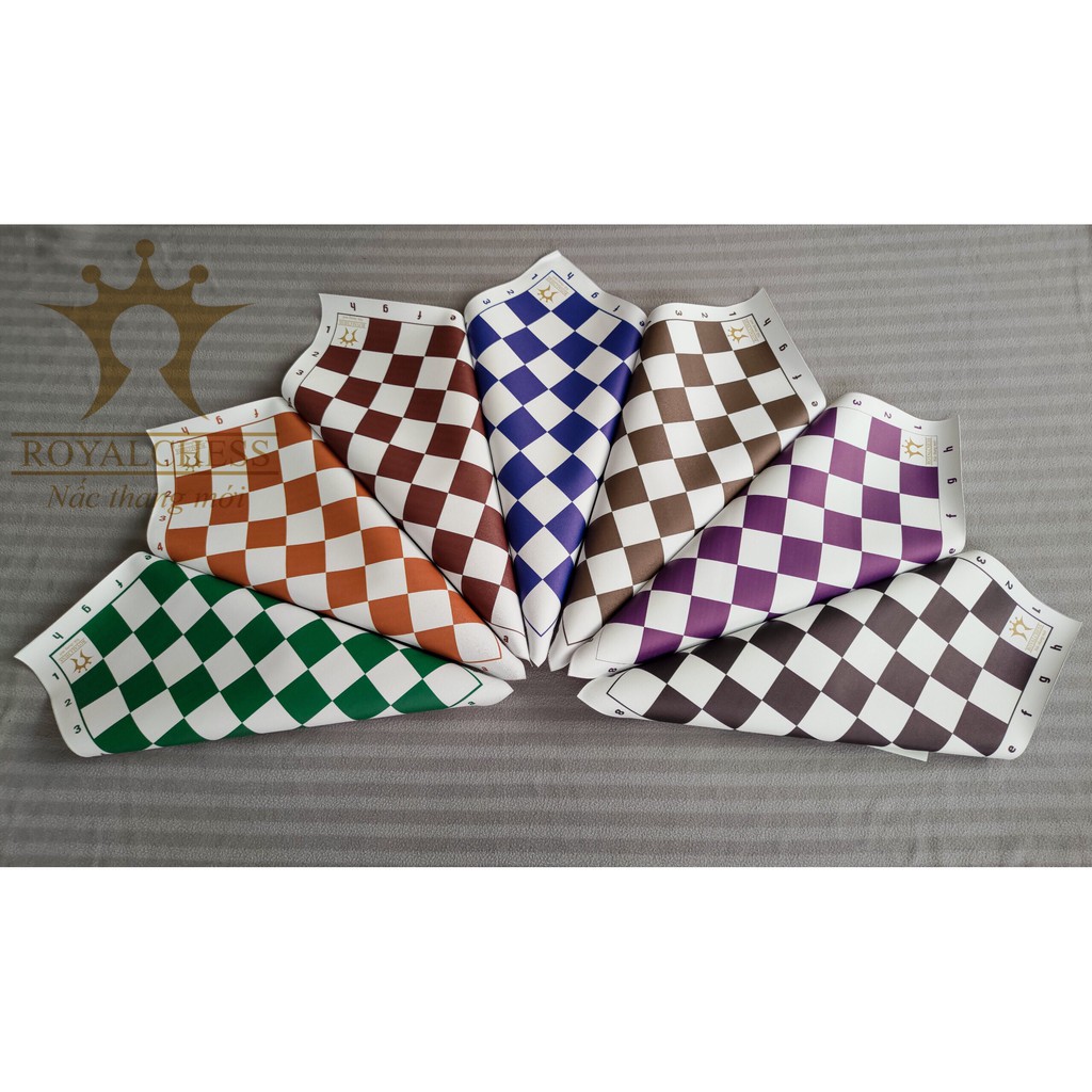 Bàn cờ vua simili (phù hợp quân cờ vua tiêu chuẩn) ROYALCHESS 40cmx41cm