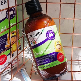 BRAUER LIQUID ZINC-BỔ SUNG KẼM SINH HỌC CHO BÉ