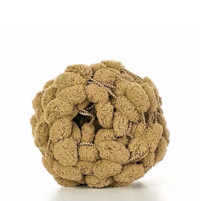 Len bông bi dày đan thảm, đệm 125gram