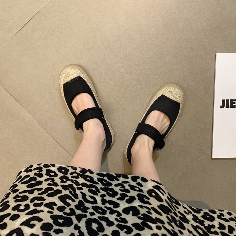 𝐒𝐨𝐝𝐚𝐤𝐞𝐢𝐭𝐡 ✿ Giày búp bê cói quai ngang