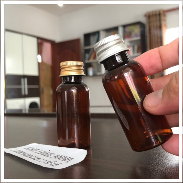 [ Chai Lọ nhựa nắp nhôm ] Chai pet trong suốt nắp nhôm xi đồng , xi bạc- Chai nhựa 30ml/ 50ml/ 70ml/ 100ml chiết mỹ phẩm