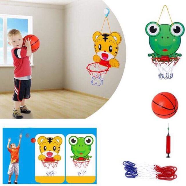 Bóng rổ treo tường cho bé