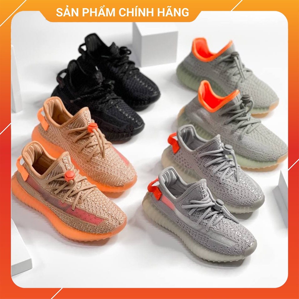 Giày Yeezy 350, Sản phẩm thể thao cho trẻ em, Thiết kế đế êm dáng giày lười giả dây dễ mang cho bé