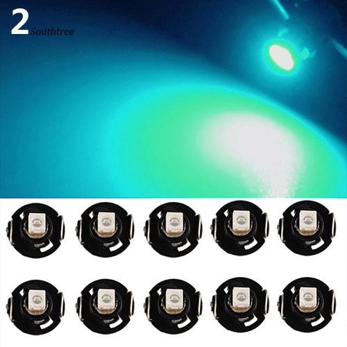 10 bóng đèn LED T4.2 12V cho bảng điều khiển xe hơi