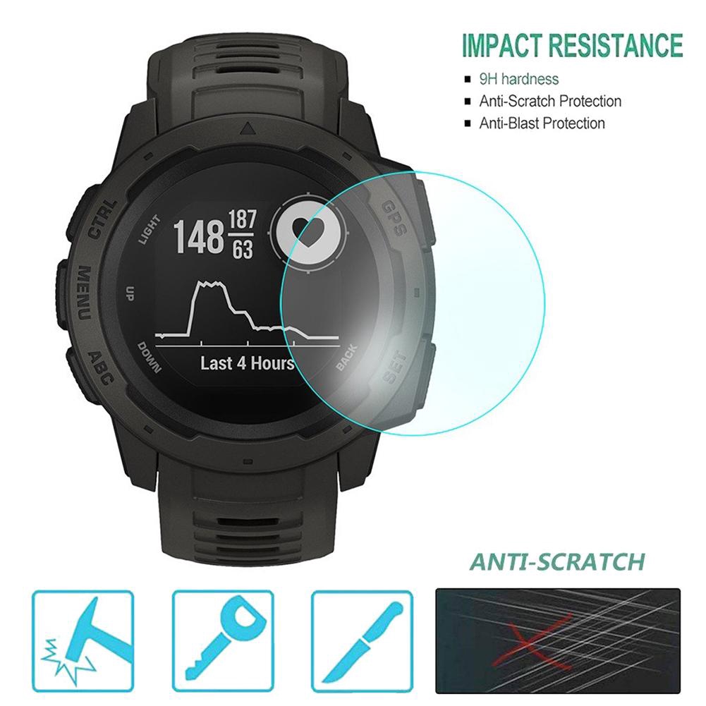 Kính Cường Lực Siêu Mỏng Bảo Vệ Màn Hình Đồng Hồ Thông Minh Garmin Instinct