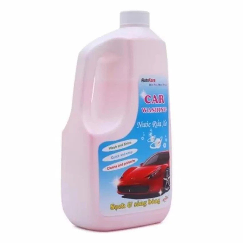 [HOT] Nước rửa ô tô xe máy chuyên dụng Auto Care kèm Mút lau rửa xe