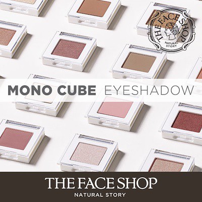 The Face Shop (hàng Mới Về) Hộp Phấn Mắt Đơn Sắc Trang Điểm Chuyên Nghiệp