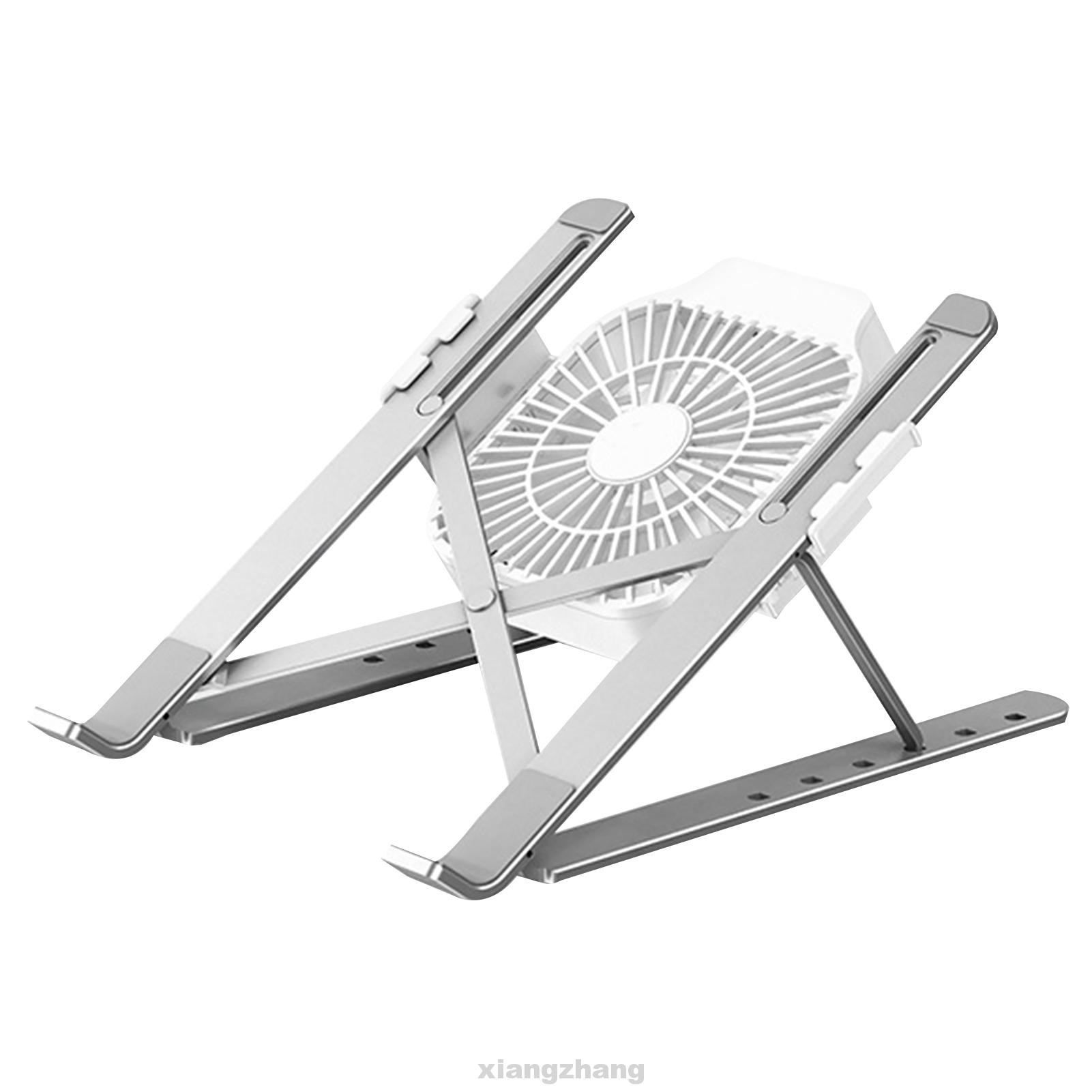 Giá Đỡ Máy Tính Bảng Bằng Hợp Kim Nhôm Có Quạt Tản Nhiệt Tiện Dụng | BigBuy360 - bigbuy360.vn