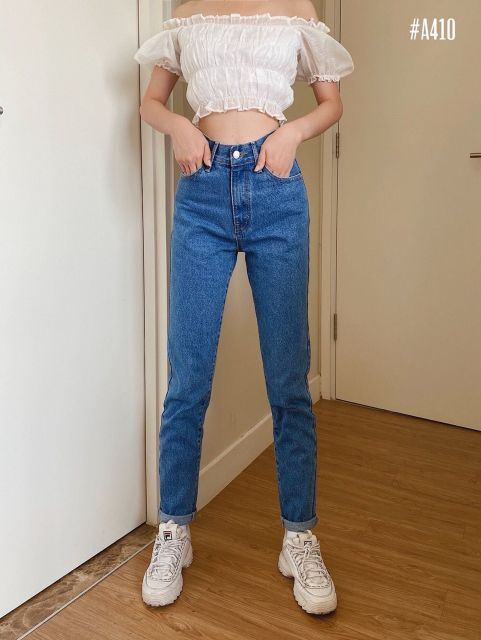 Áo Croptop Nhún Ánh Kim Bẹt Vai Tay Bồng