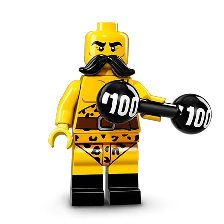 LEGO Minifigures Series 17  Nhân vật LEGO Circus Strong Man