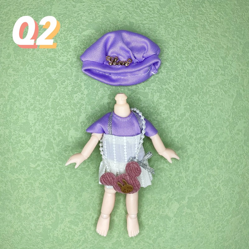 Set Đầm Thời Trang Cho Búp Bê 1 / 8 16-17 cm