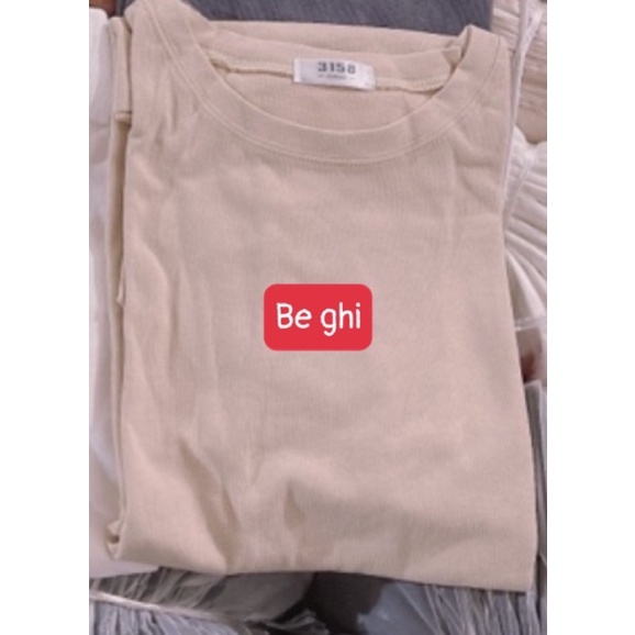 Áo phông trơn 3158-phông 3158 nền màu