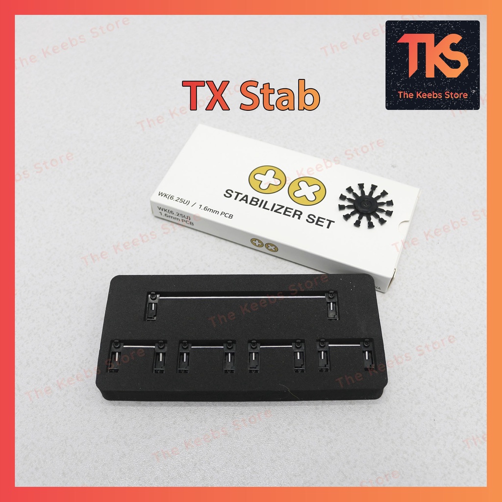 TX Stabilizer PCB Mount Clip In thanh cân bằng cho bàn phím cơ | TKS