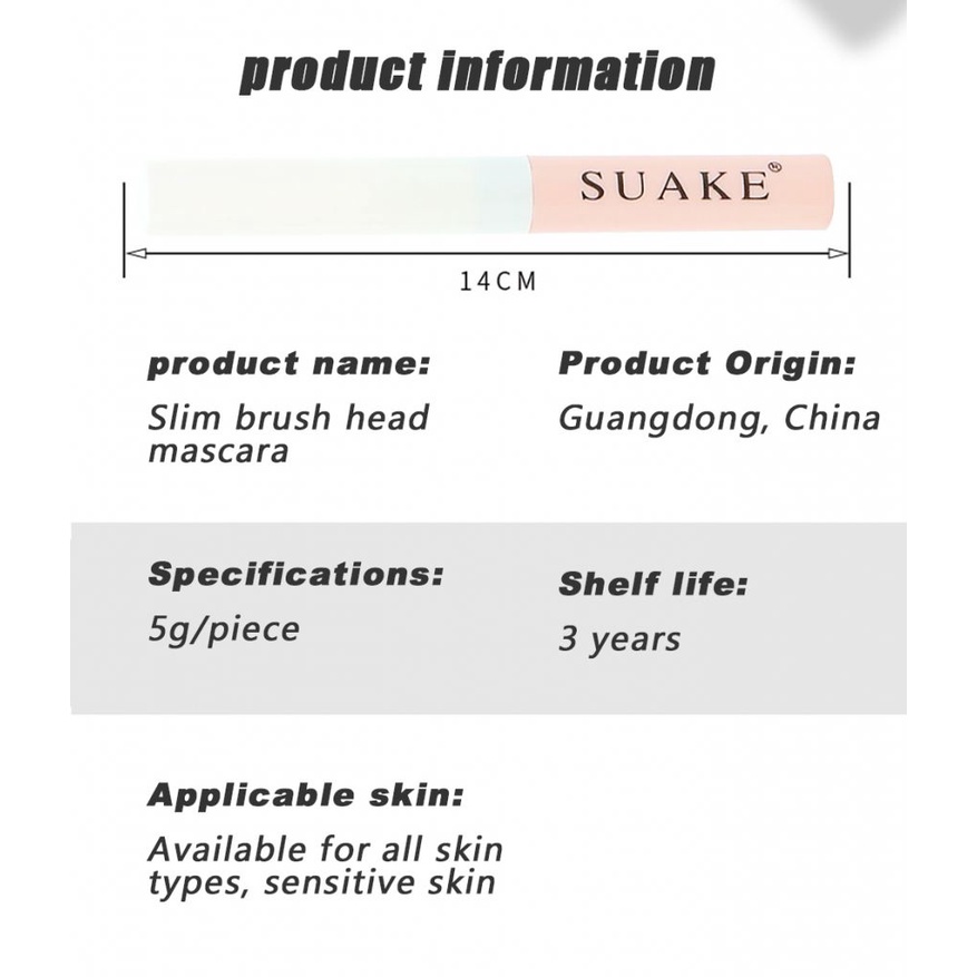 Mascara Suake Su An MK chất lượng cao
 | BigBuy360 - bigbuy360.vn