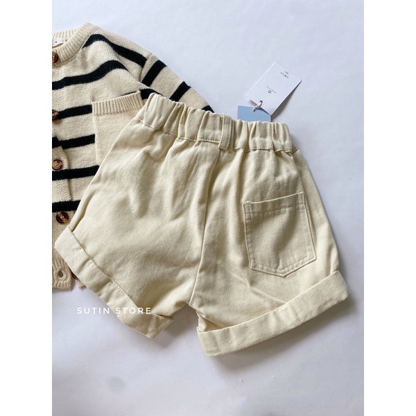 Quần sooc mềm cho bé