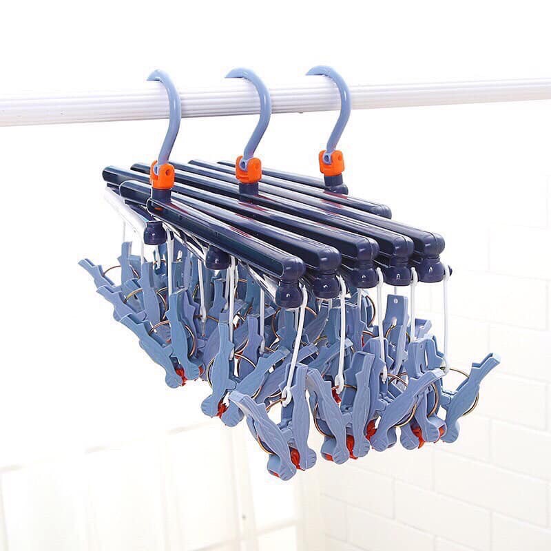 Móc Dàn Xếp Gọn Phơi Đồ Bé
