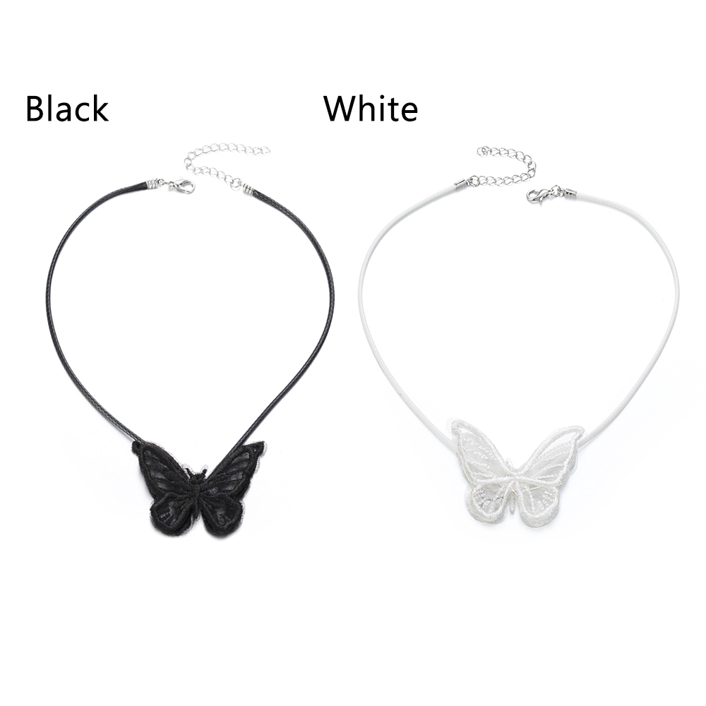 Vòng cổ đính hình bướm thêu ren thời trang cho nữ | BigBuy360 - bigbuy360.vn