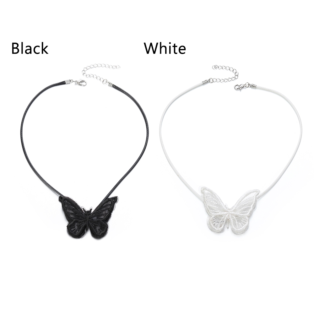 Vòng Cổ Choker Ren Mặt Hình Bướm Thời Trang Cho Nữ | BigBuy360 - bigbuy360.vn