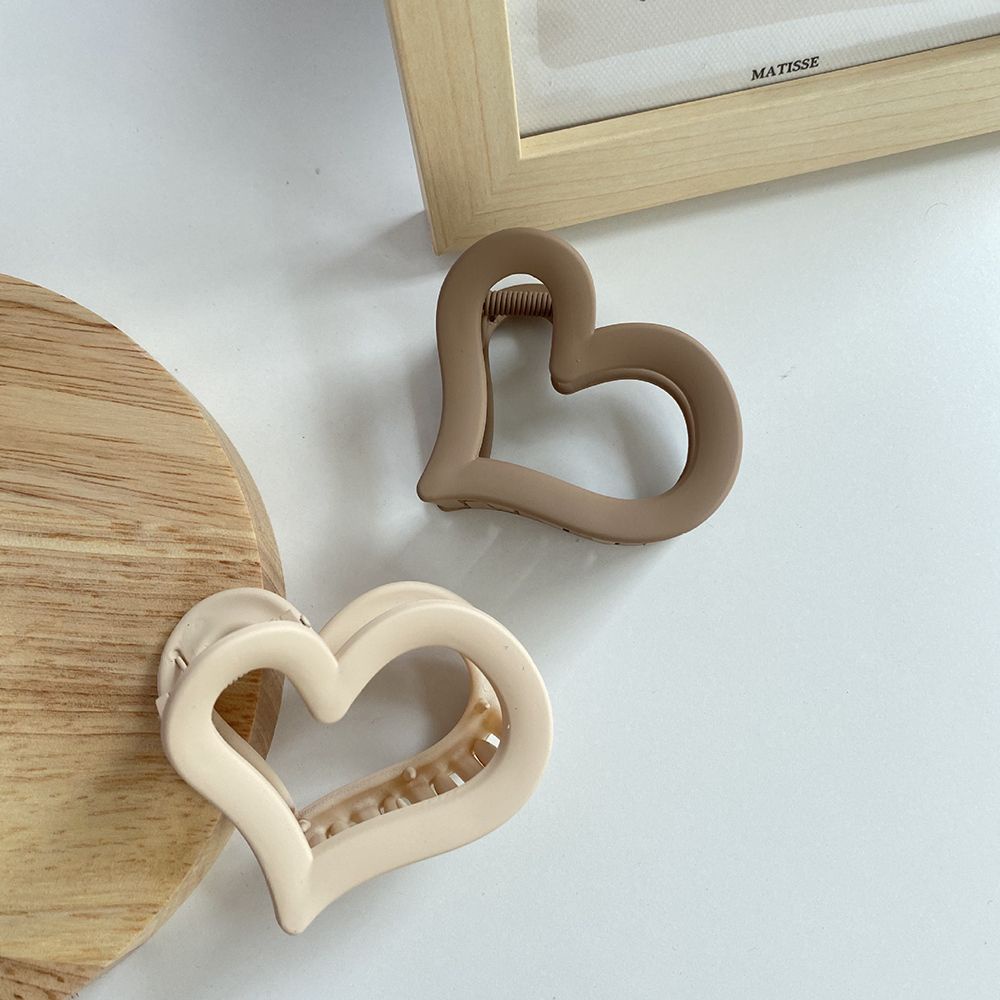 Kẹp tóc càng cua bằng acrylic hình học thời trang Hàn Quốc dễ thương cho nữ