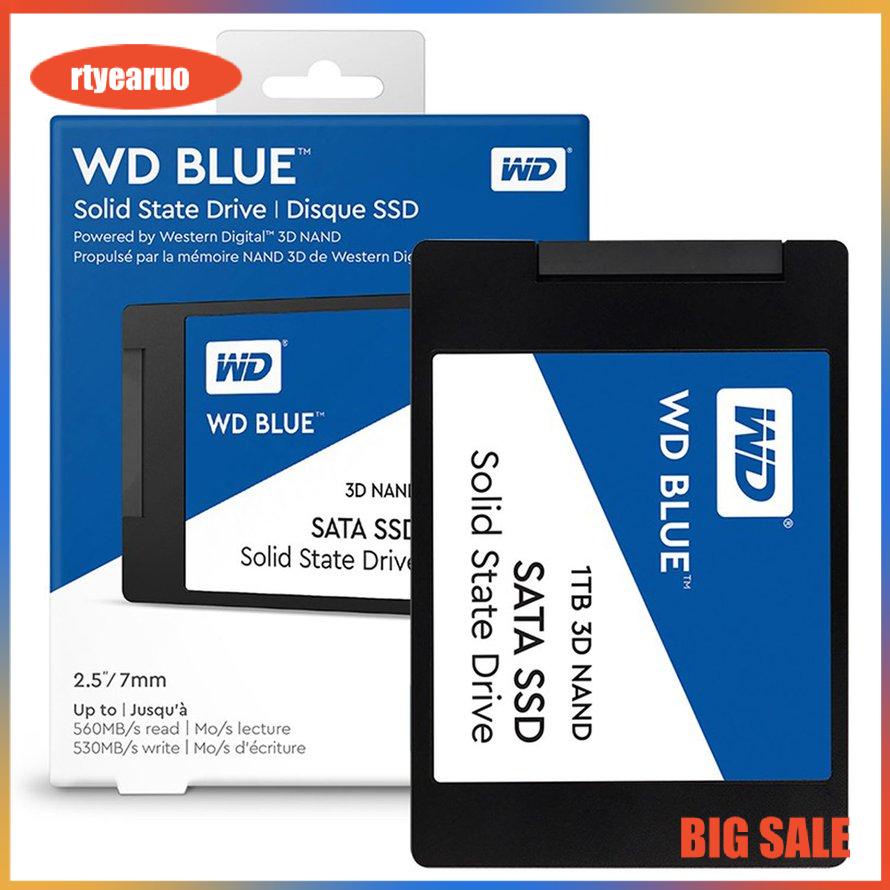 Ổ cứng 3D NAND SATA SSD 1TB Blue gắn bên trong cho PC SSD SATA III 6 Gb/s chất lượng cao